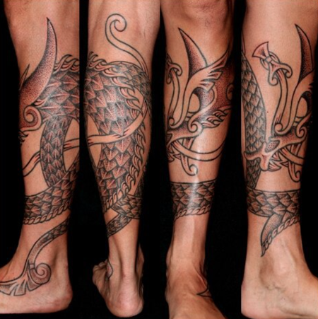 tattoos/ - Nordic Dragon - 112025